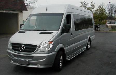 Bus rental Germany Mercedes Benz Sprinter Lux TOP Business class